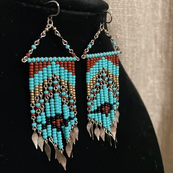 Navajo earrings - Picture 2 of 3